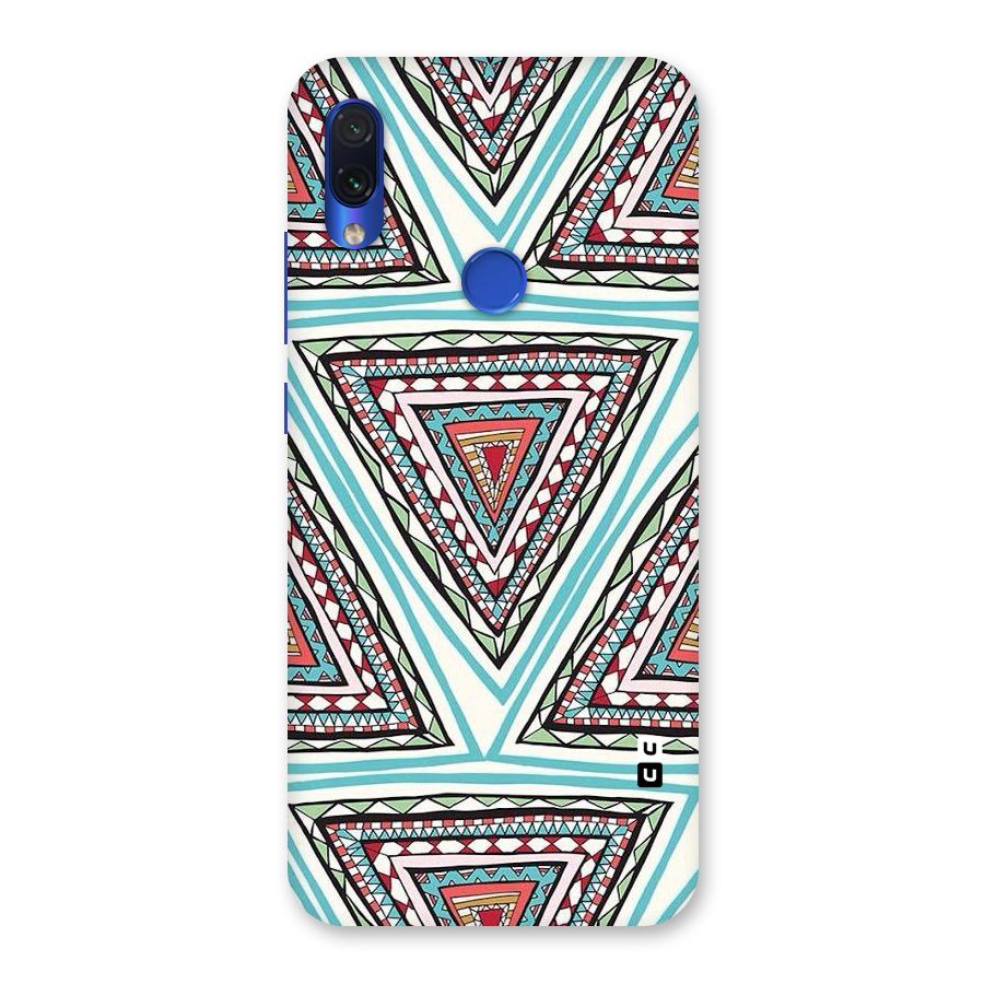 Triangle Abstract Mode Back Case for Redmi Note 7