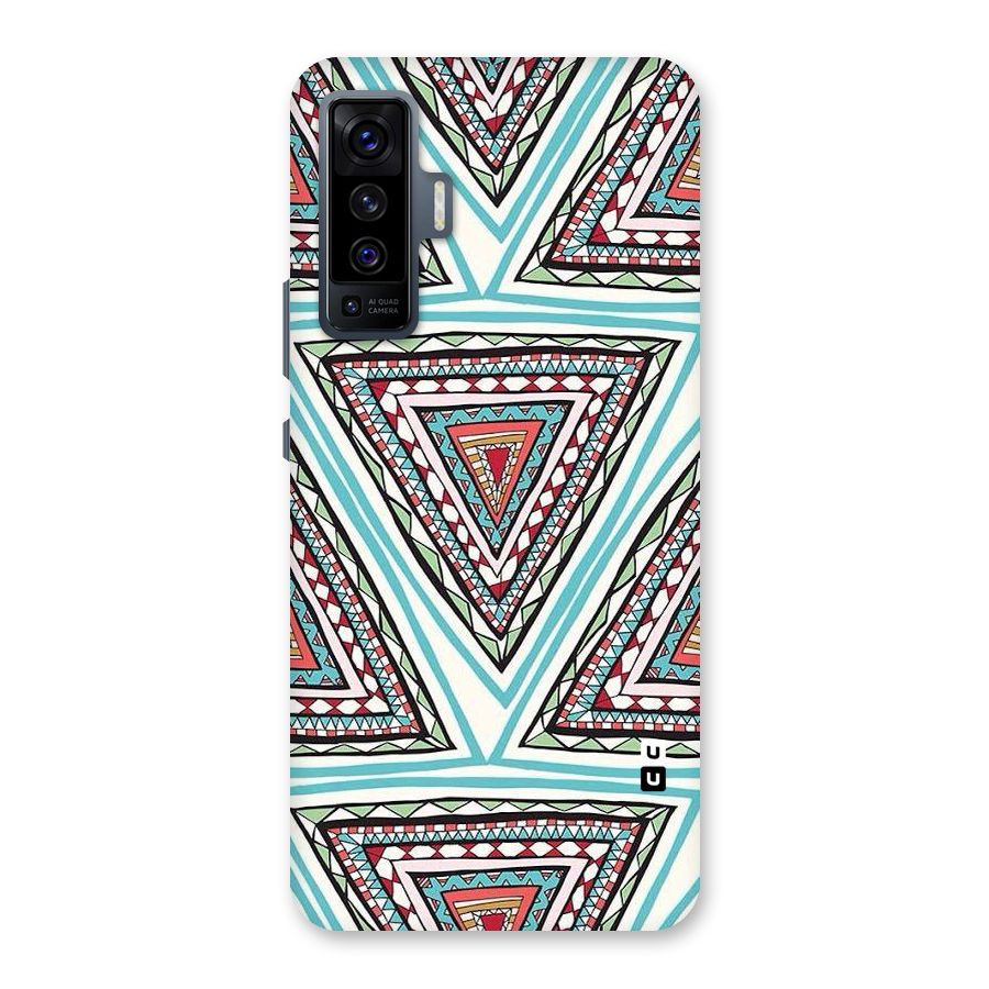 Triangle Abstract Mode Back Case for Vivo X50