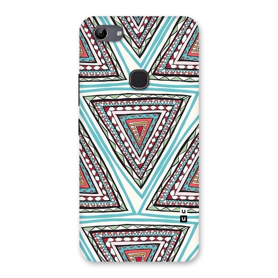 Triangle Abstract Mode Back Case for Vivo Y81