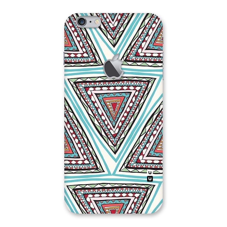 Triangle Abstract Mode Back Case for iPhone 6 Plus 6S Plus Logo Cut