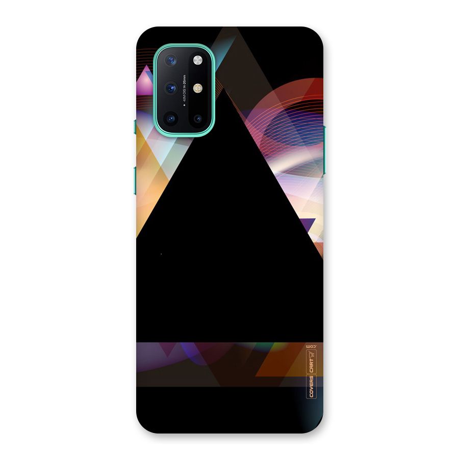 Triangle Black Abstract Back Case for OnePlus 8T