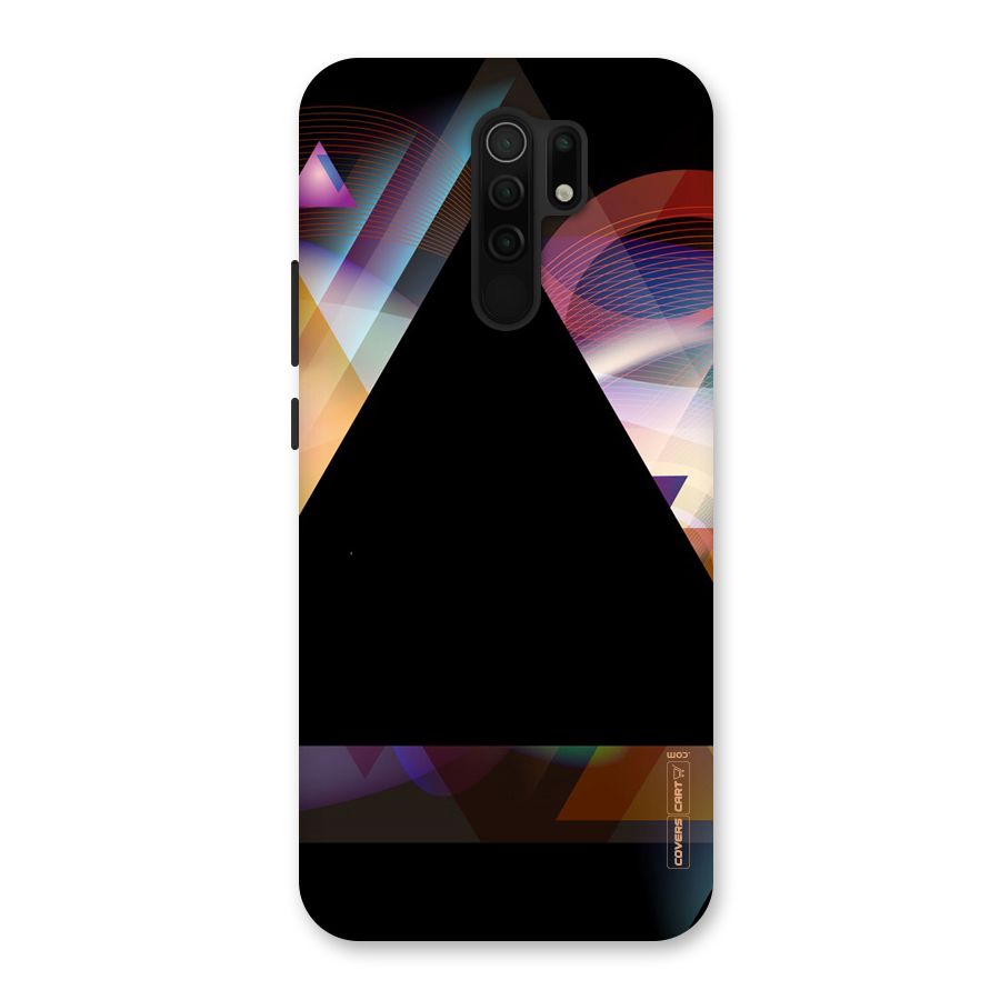 Triangle Black Abstract Back Case for Poco M2