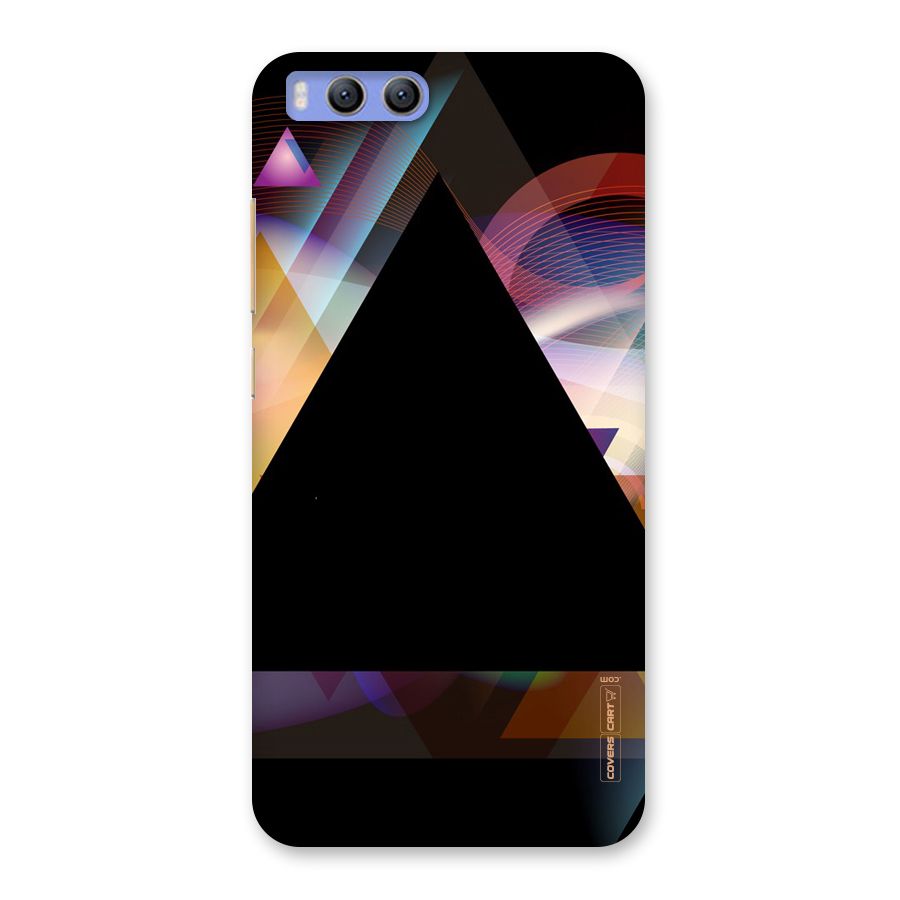 Triangle Black Abstract Back Case for Xiaomi Mi 6