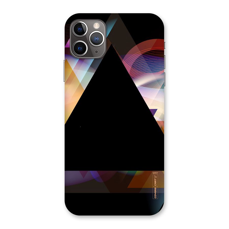 Triangle Black Abstract Back Case for iPhone 11 Pro Max