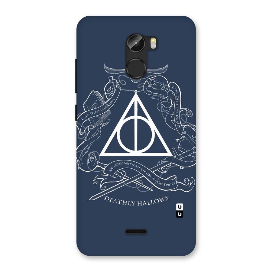 Triangle Blue Back Case for Gionee X1