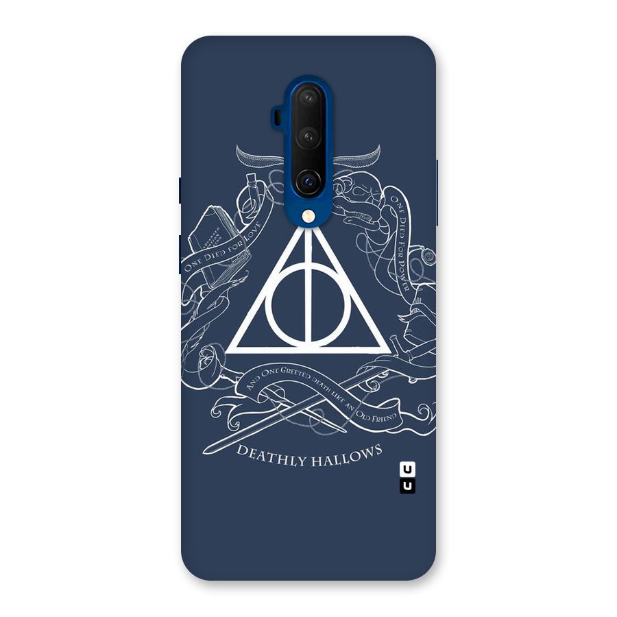 Triangle Blue Back Case for OnePlus 7T Pro