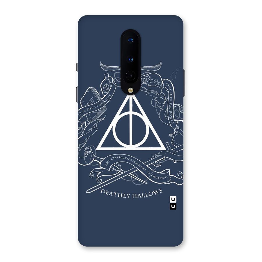 Triangle Blue Back Case for OnePlus 8