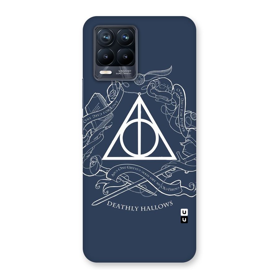 Triangle Blue Back Case for Realme 8 Pro