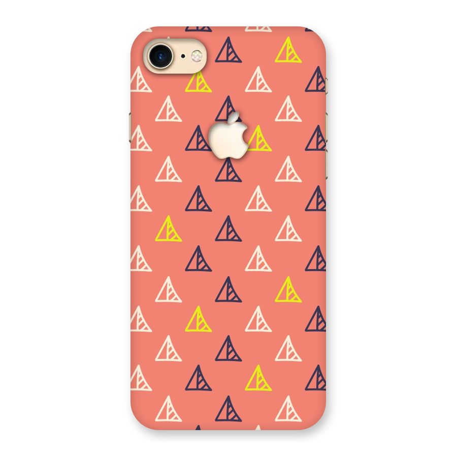 Triangular Boho Pattern Back Case for iPhone 7 Apple Cut