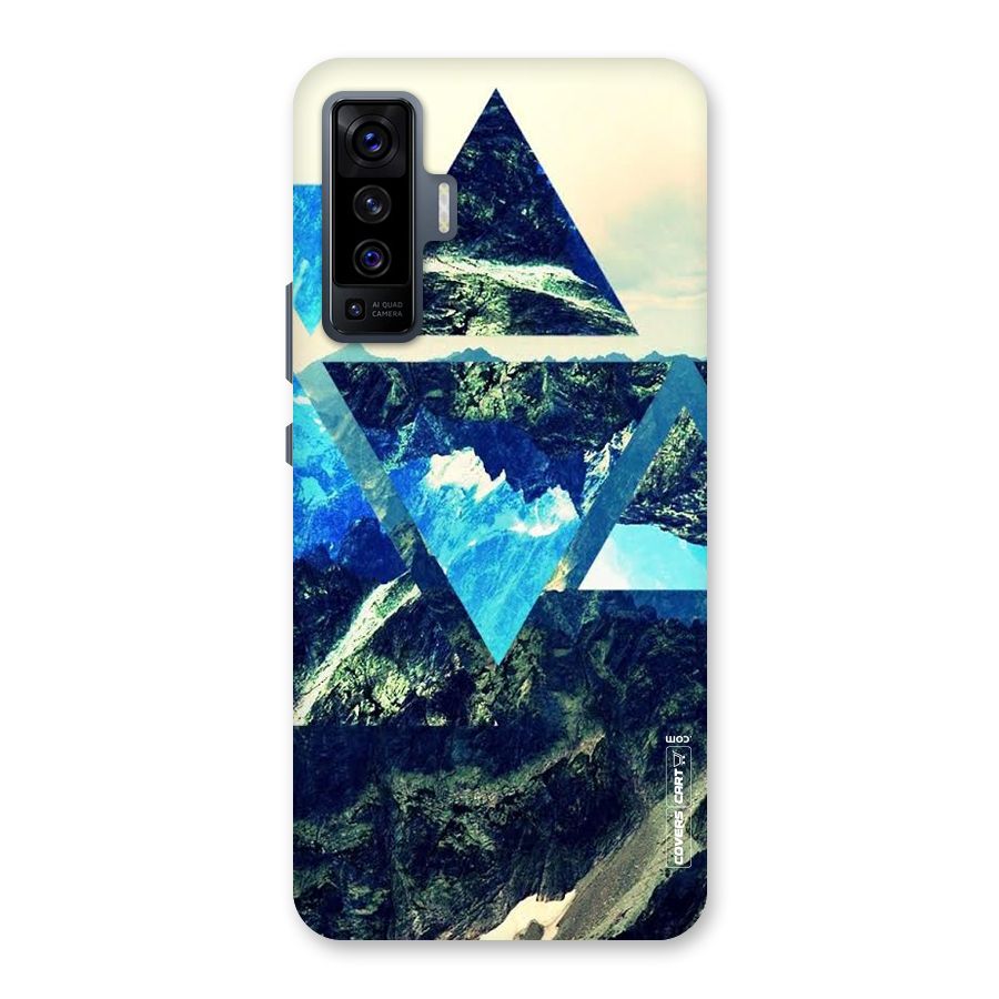 Triangular View Back Case for Vivo X50