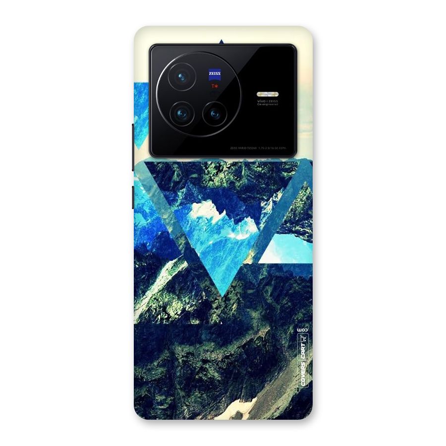 Triangular View Back Case for Vivo X80