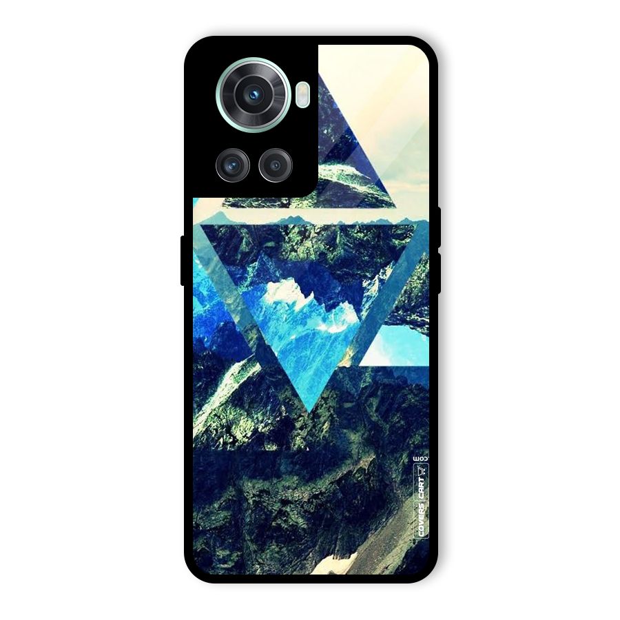 Triangular View Glass Back Case for OnePlus 10R