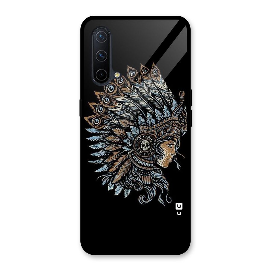 Tribal Design Glass Back Case for OnePlus Nord CE 5G