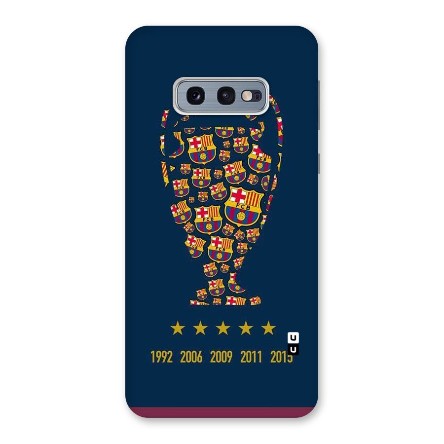 Trophy Team Back Case for Galaxy S10e
