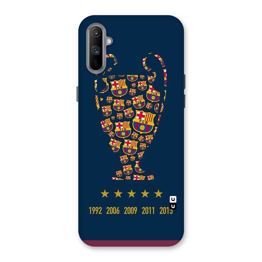 Trophy Team Back Case for Realme C3