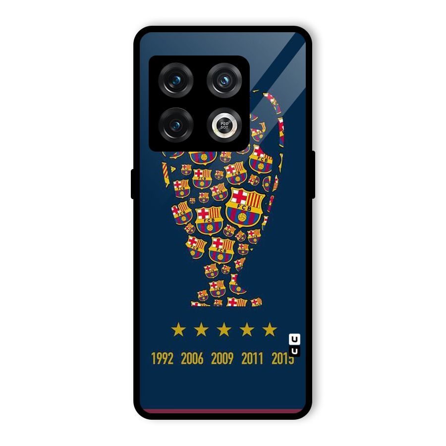 Trophy Team Glass Back Case for OnePlus 10 Pro 5G