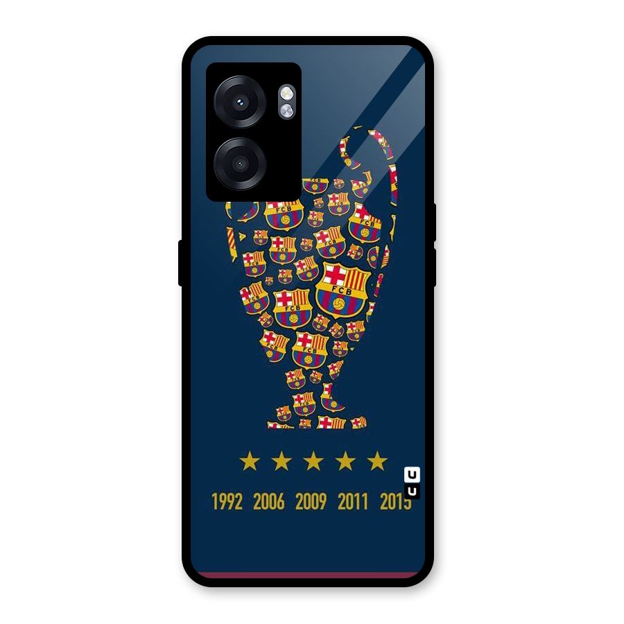 Trophy Team Glass Back Case for Realme Narzo 50 5G