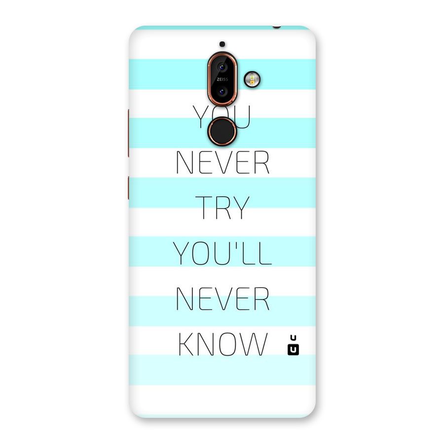 Try Know Back Case for Nokia 7 Plus