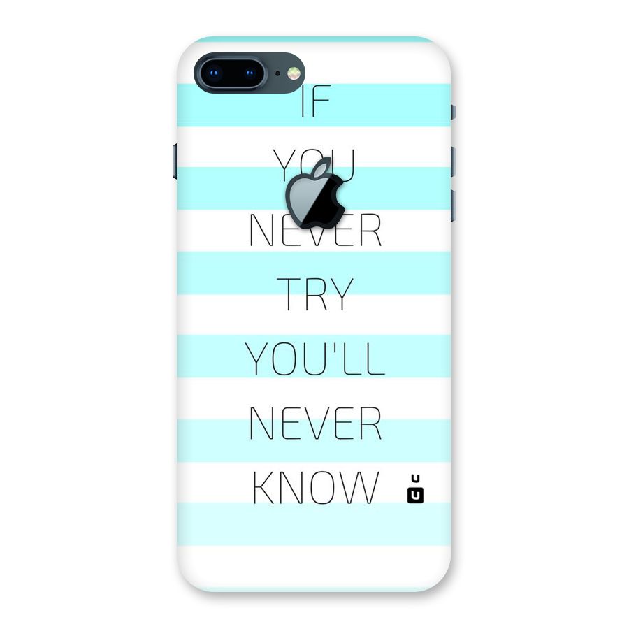 Try Know Back Case for iPhone 7 Plus Apple Cut