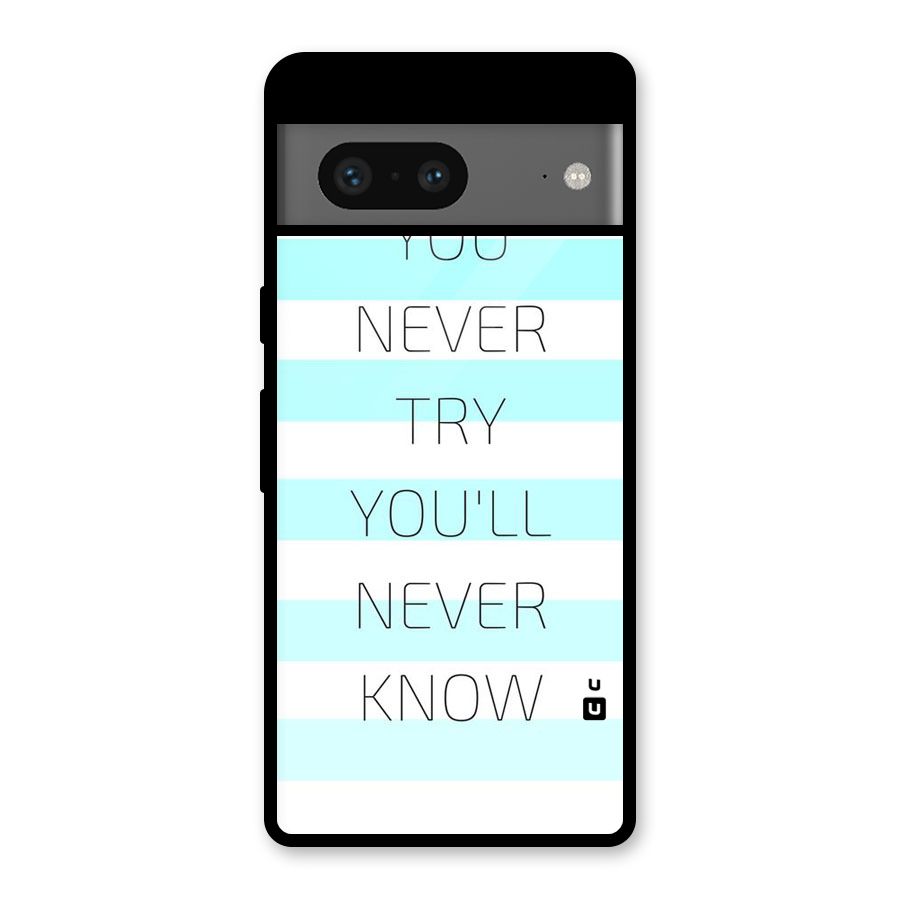 Try Know Glass Back Case for Google Pixel 7