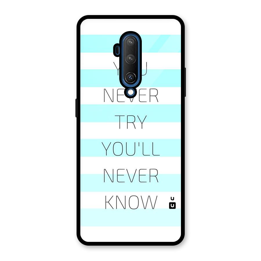Try Know Glass Back Case for OnePlus 7T Pro