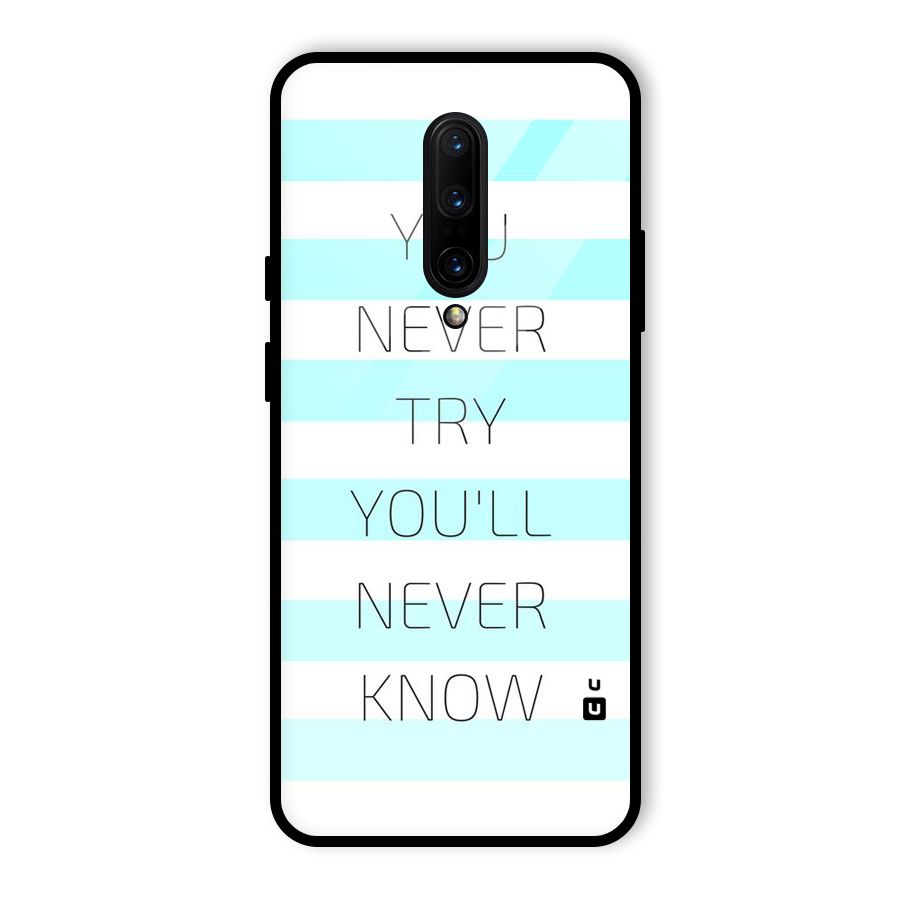 Try Know Glass Back Case for OnePlus 7 Pro