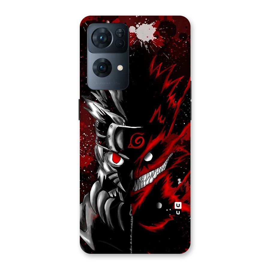 Two Face Naruto Back Case for Oppo Reno7 Pro 5G