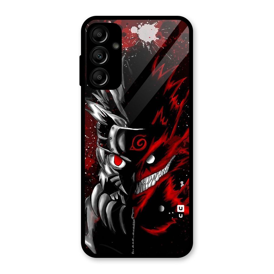 Two Face Naruto Glass Back Case for Galaxy A14 5G