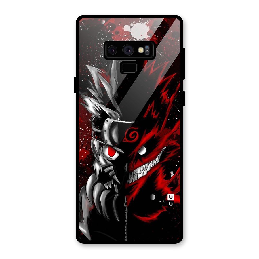 Two Face Naruto Glass Back Case for Galaxy Note 9
