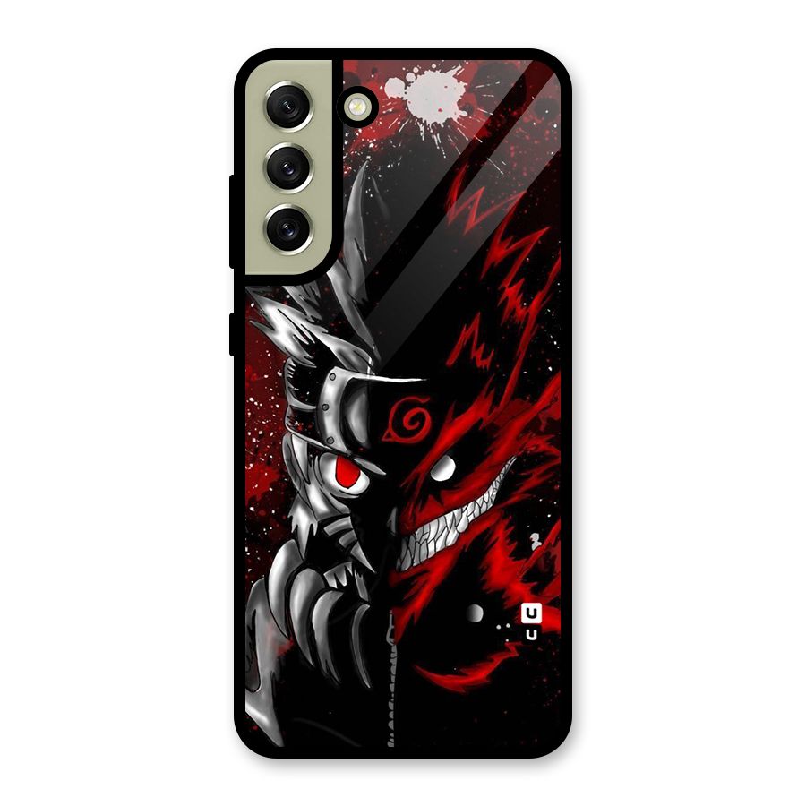 Two Face Naruto Glass Back Case for Galaxy S21 FE 5G