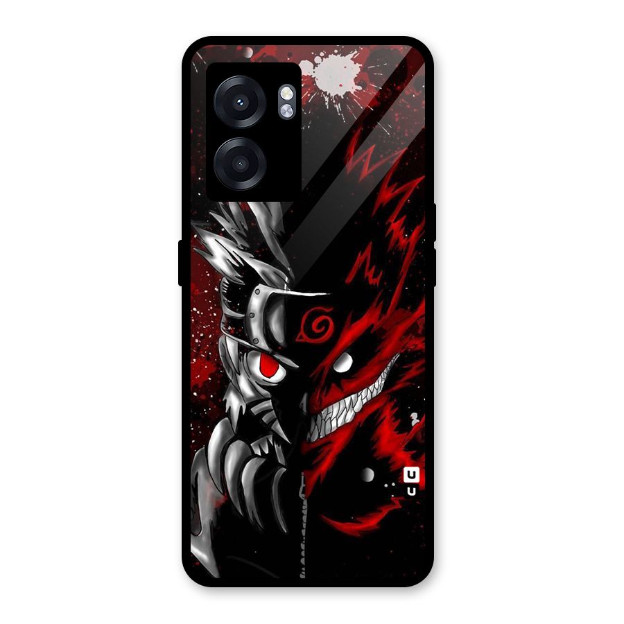 Two Face Naruto Glass Back Case for Realme Narzo 50 5G