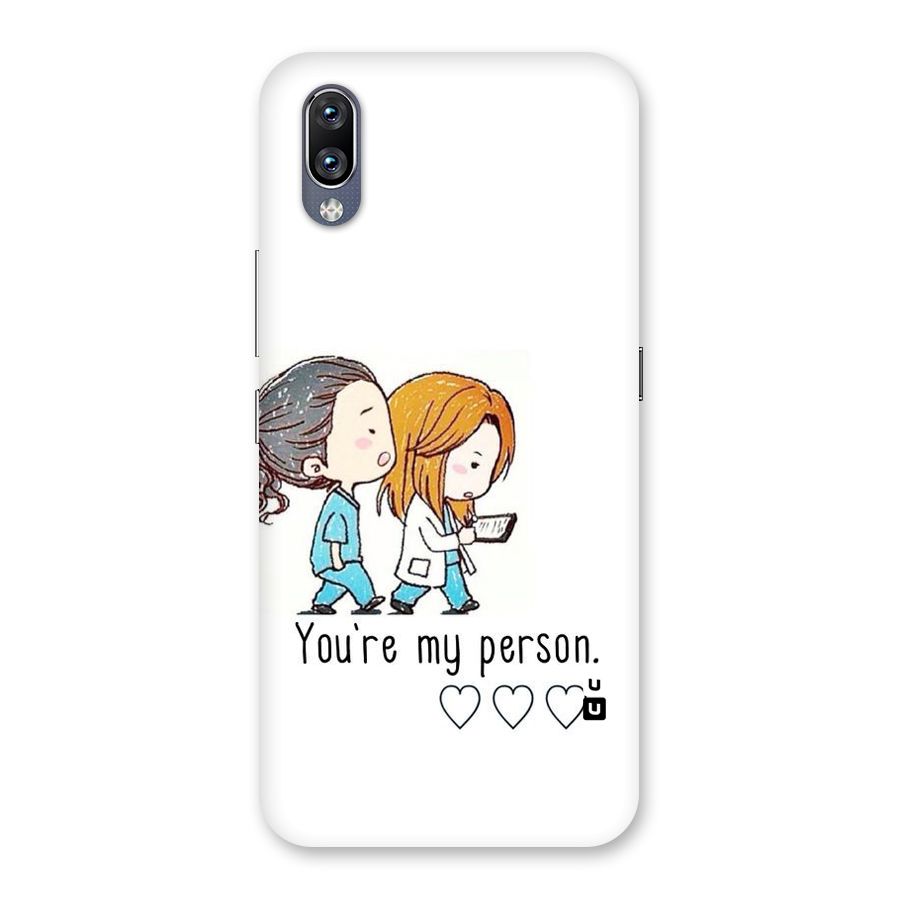 Two Friends In Coat Back Case for Vivo NEX