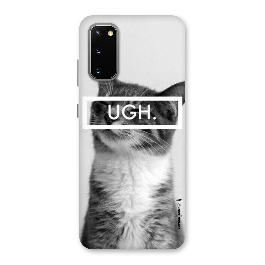 Ugh Kitty Back Case for Galaxy S20