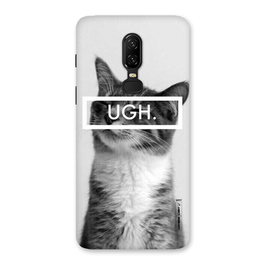 Ugh Kitty Back Case for OnePlus 6