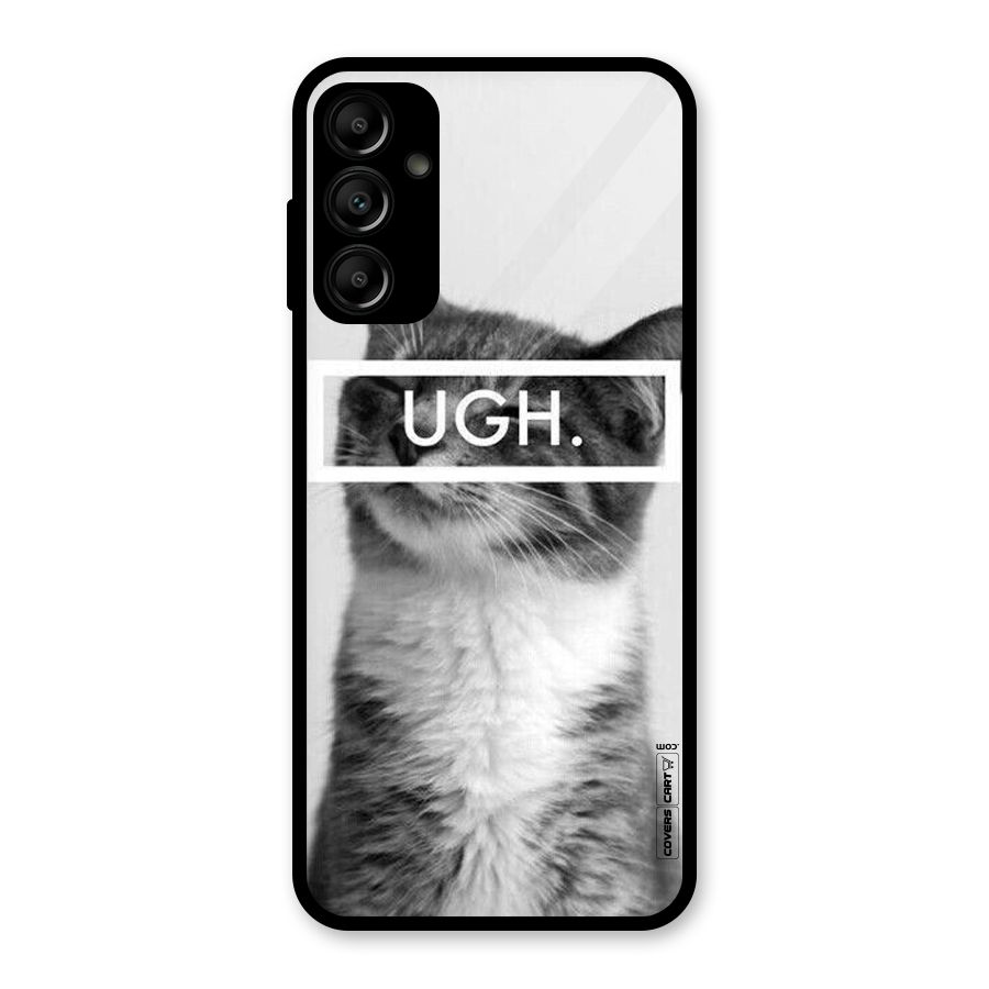 Ugh Kitty Glass Back Case for Galaxy A14 5G
