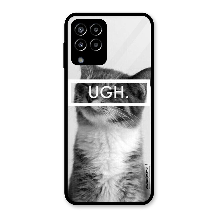 Ugh Kitty Glass Back Case for Galaxy M33