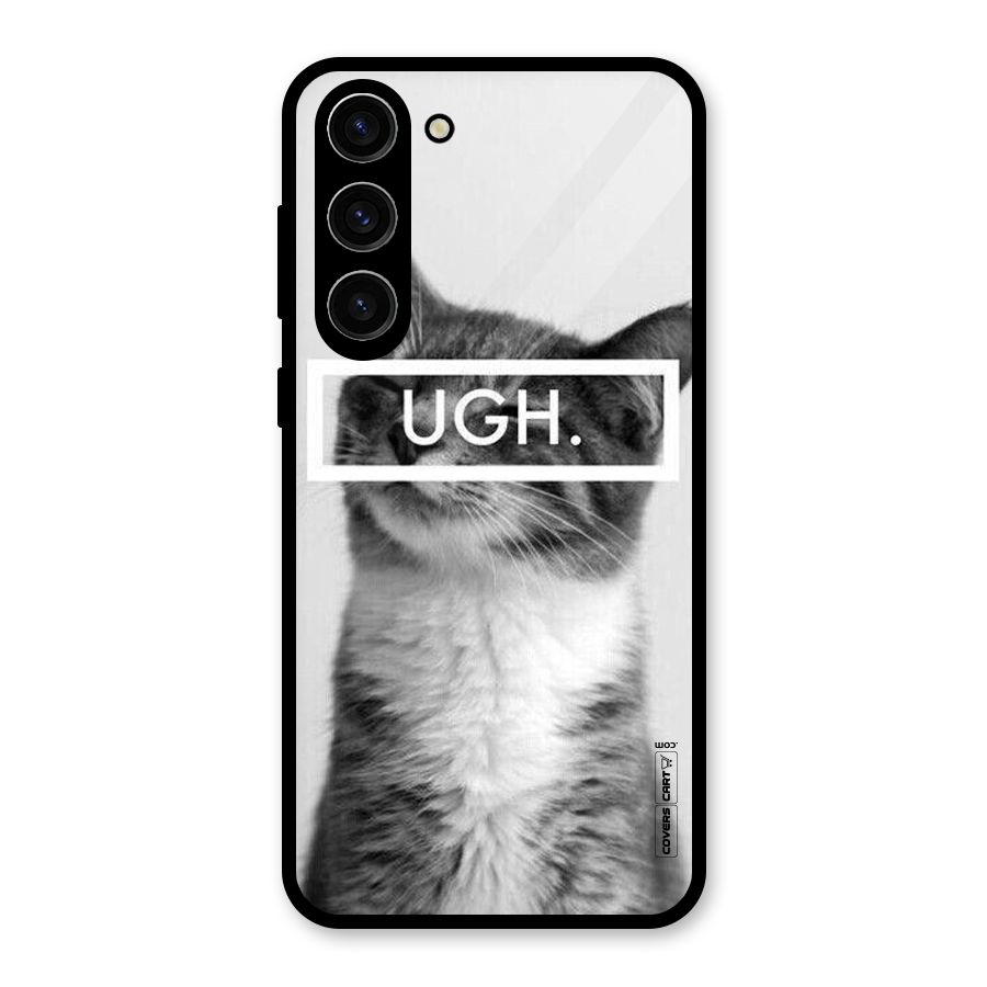 Ugh Kitty Glass Back Case for Galaxy S23 Plus