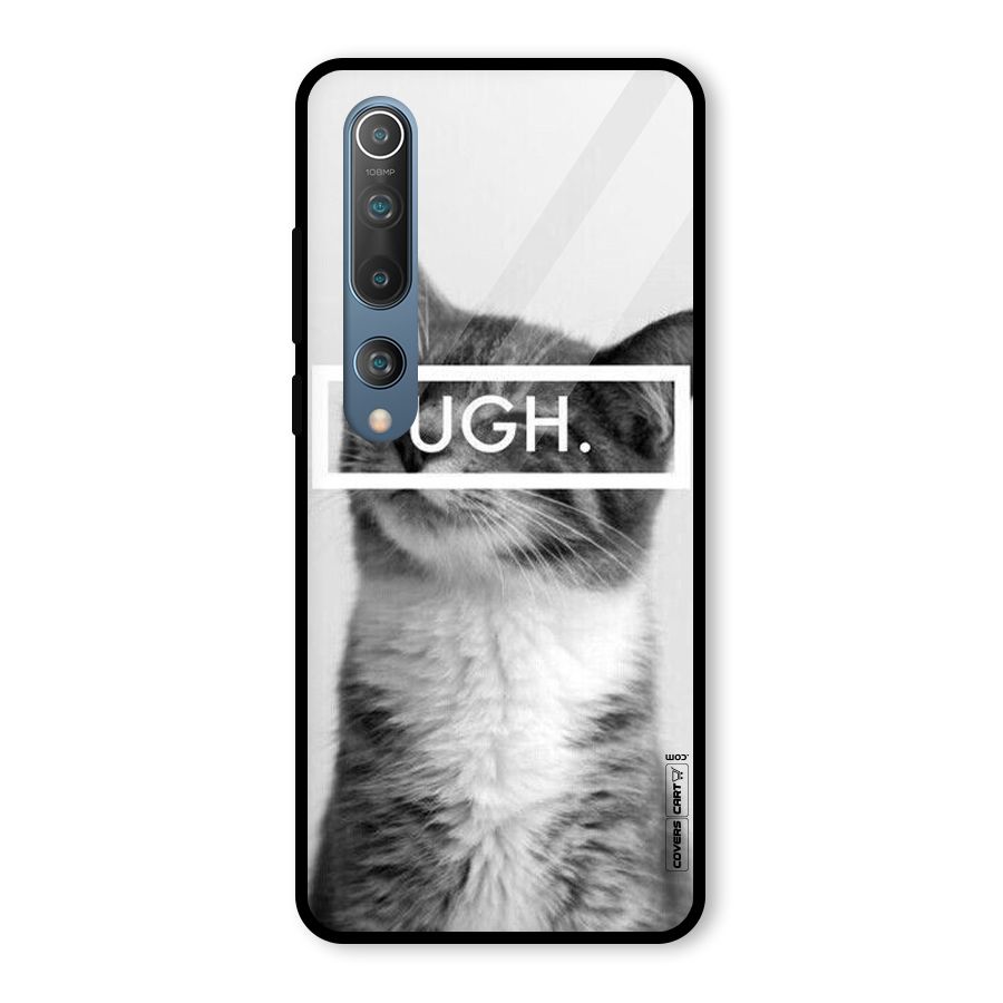 Ugh Kitty Glass Back Case for Mi 10