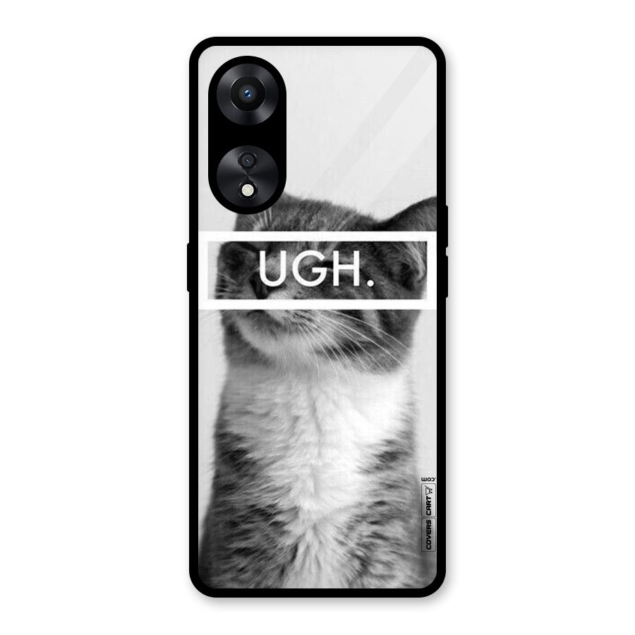 Ugh Kitty Glass Back Case for Oppo A78