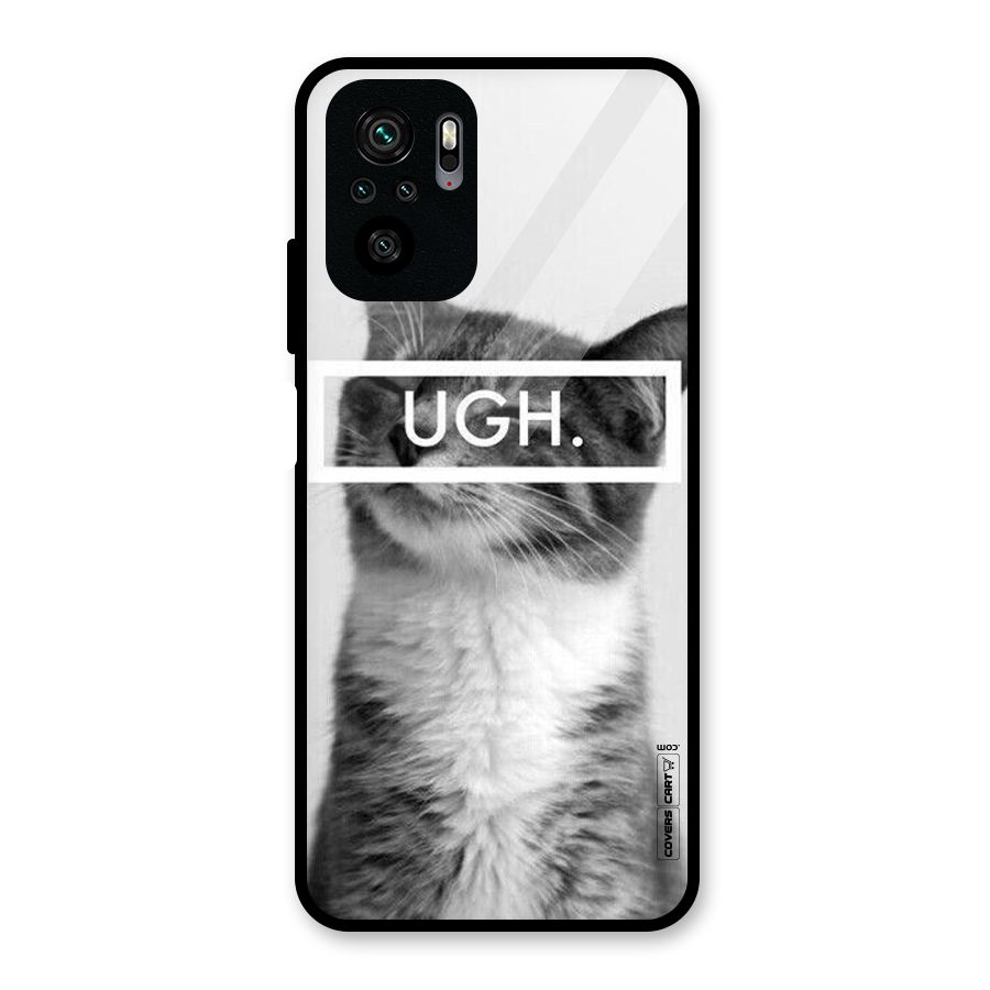 Ugh Kitty Glass Back Case for Redmi Note 11 SE