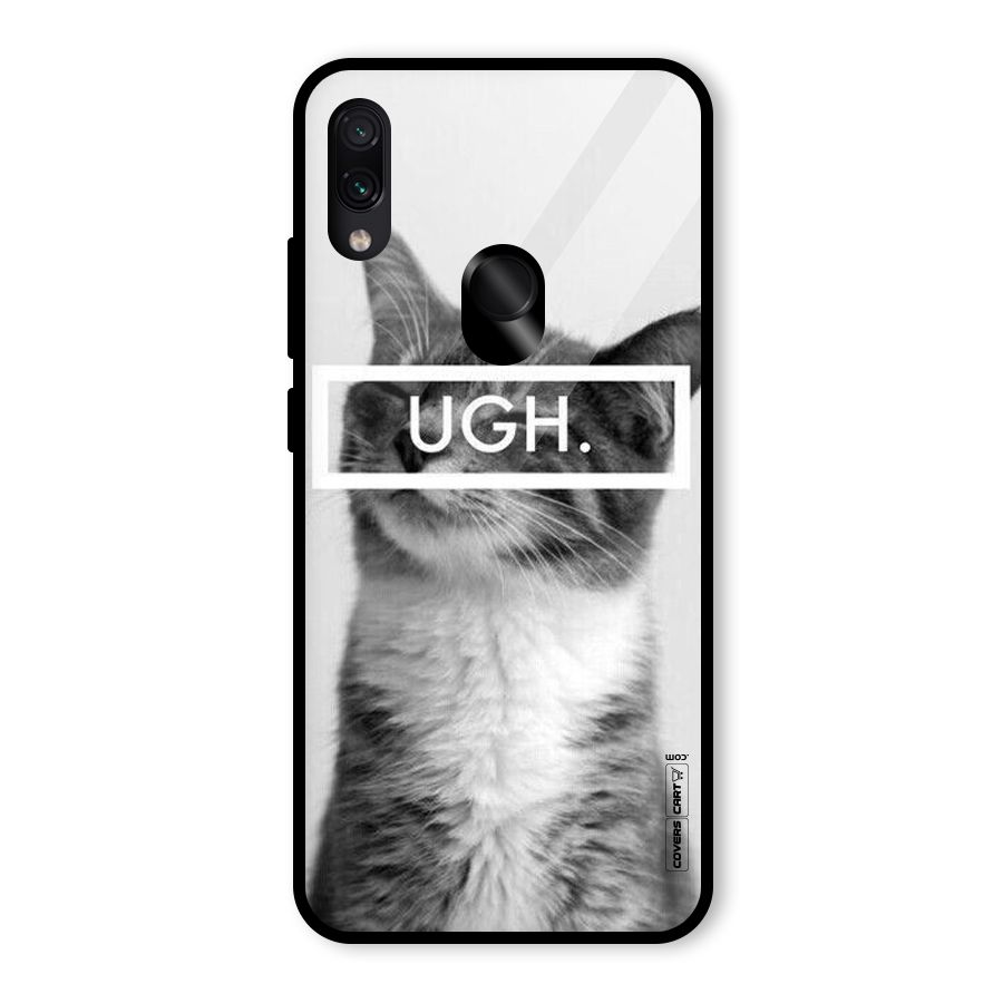 Ugh Kitty Glass Back Case for Redmi Note 7 Pro