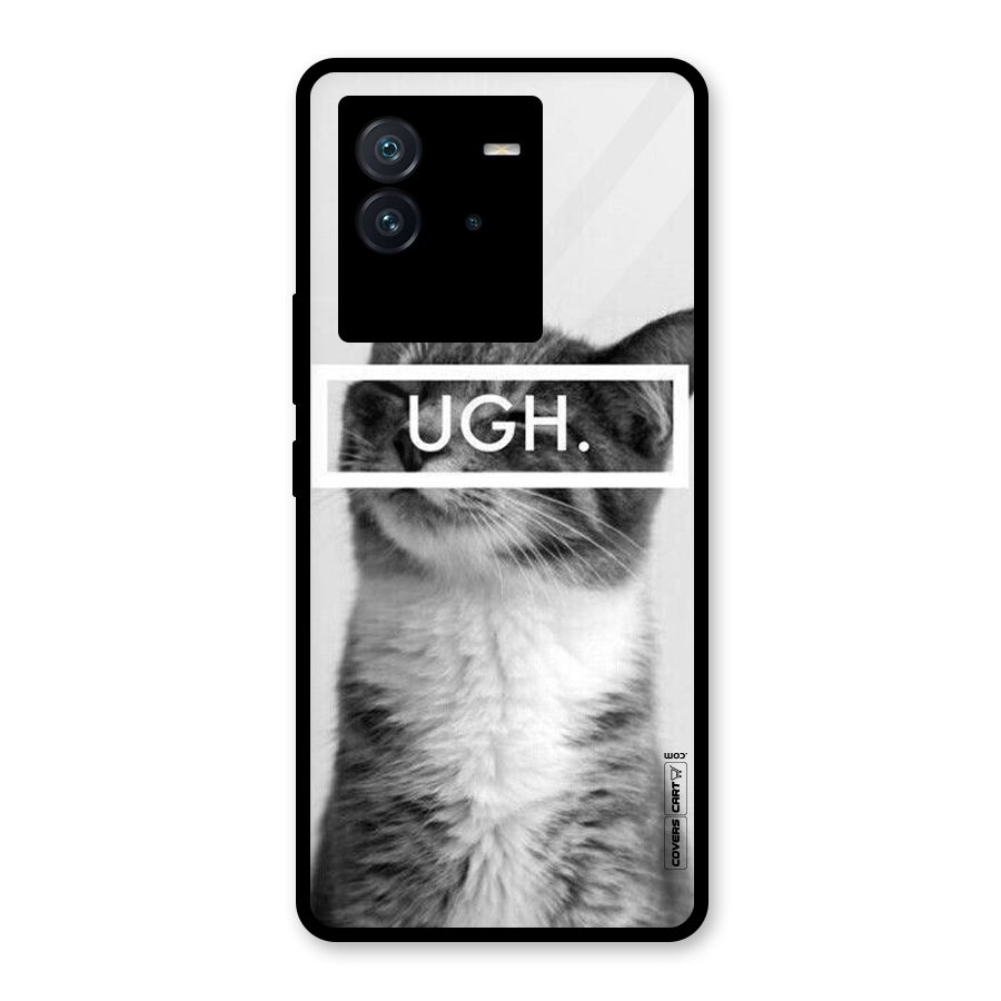 Ugh Kitty Glass Back Case for Vivo iQOO Neo 6 5G