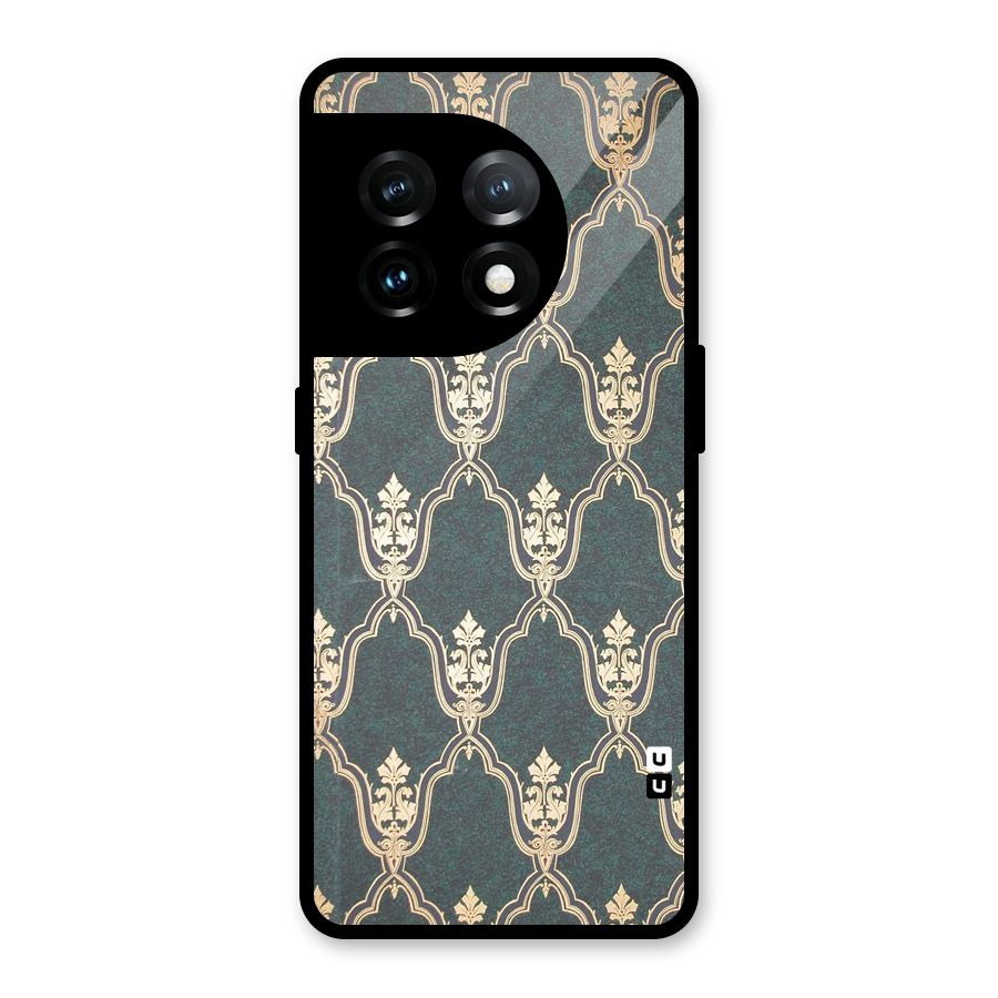Ultra Beauty Pattern Glass Back Case for OnePlus 11