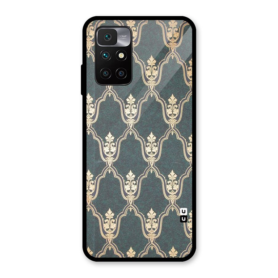 Ultra Beauty Pattern Glass Back Case for Redmi 10 Prime