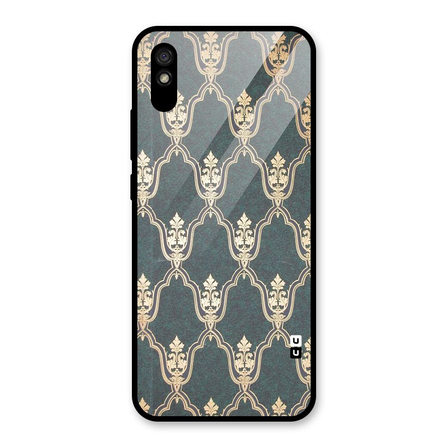 Ultra Beauty Pattern Glass Back Case for Redmi 9A