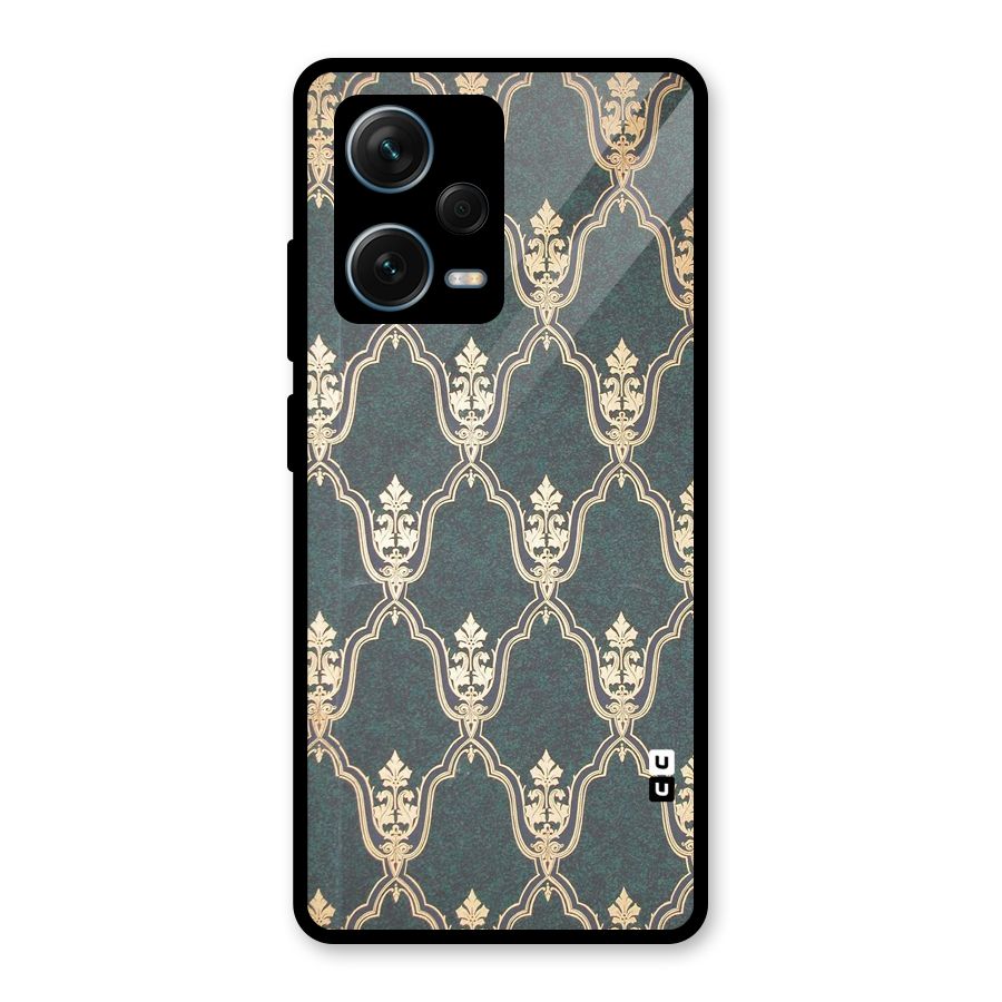 Ultra Beauty Pattern Glass Back Case for Redmi Note 12 Pro Plus 5G