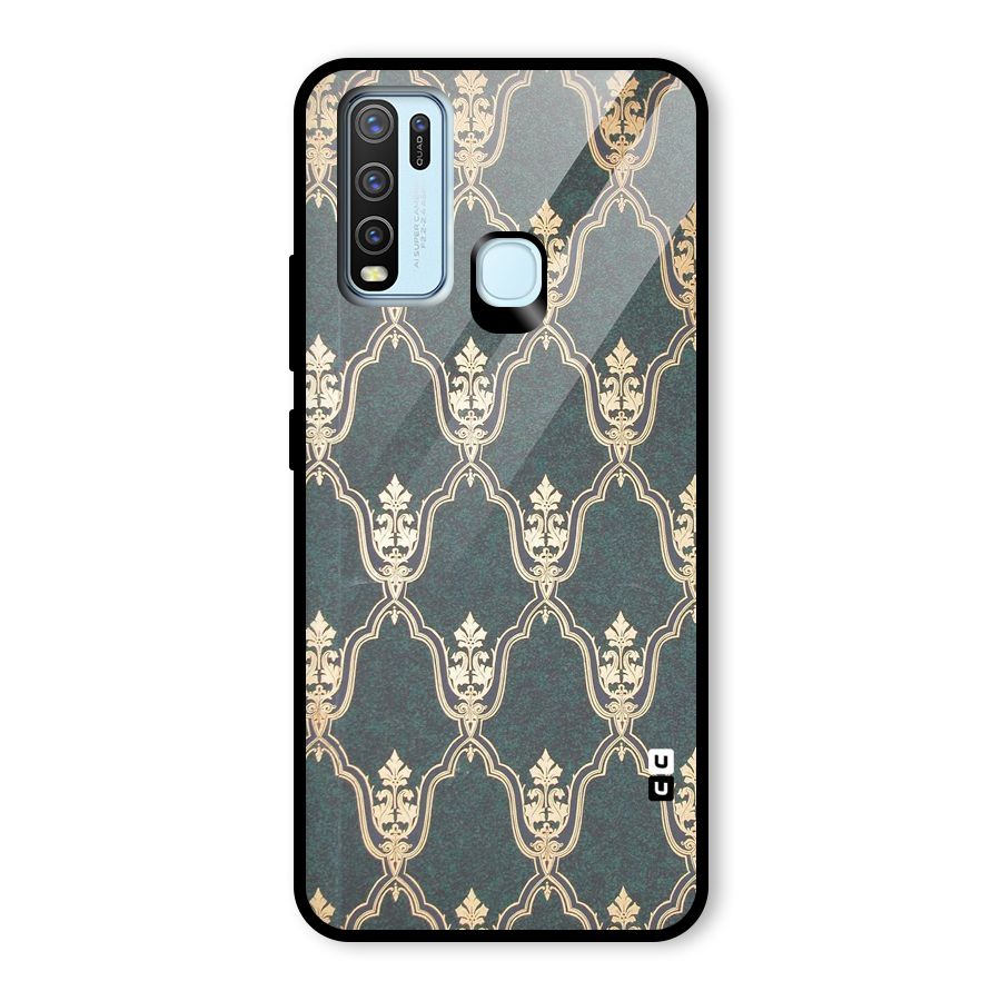 Ultra Beauty Pattern Glass Back Case for Vivo Y50