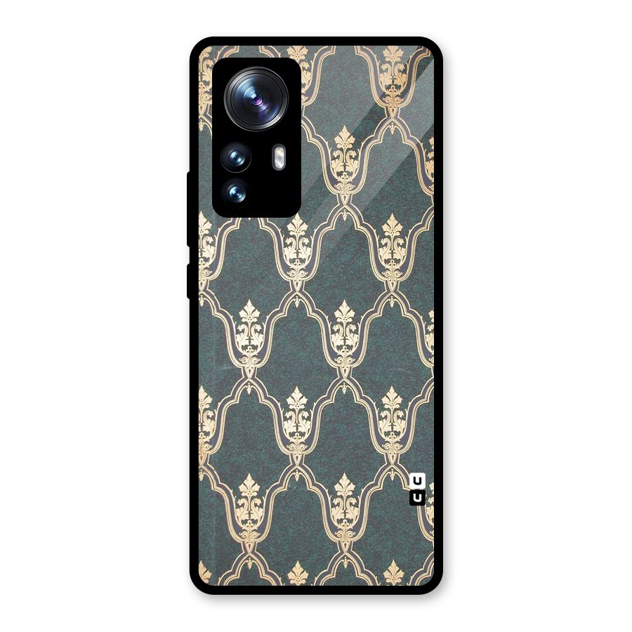 Ultra Beauty Pattern Glass Back Case for Xiaomi 12 Pro