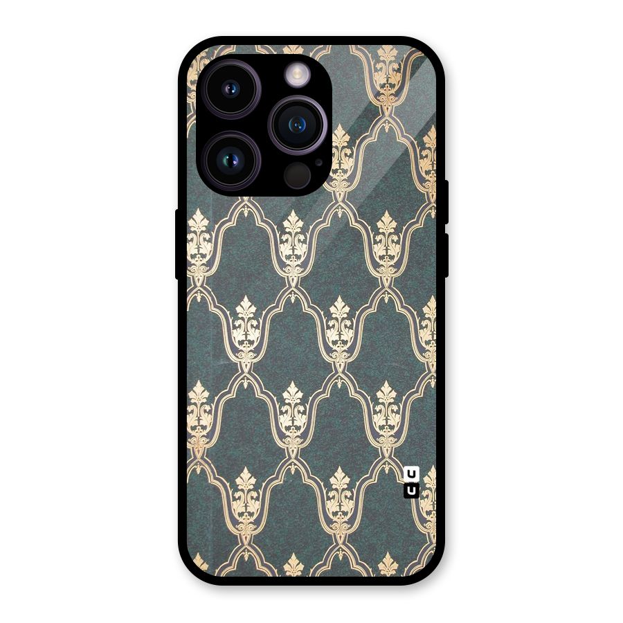 Ultra Beauty Pattern Glass Back Case for iPhone 14 Pro