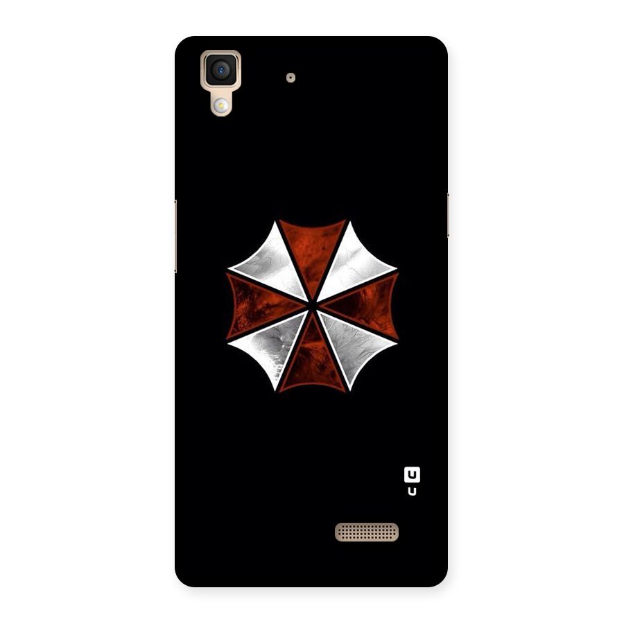 Umbrella Design Back Case for Oppo R7